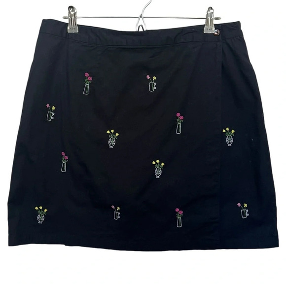 Moka Sport Embroidered Skort Black Size 18 - Picture 1 of 6